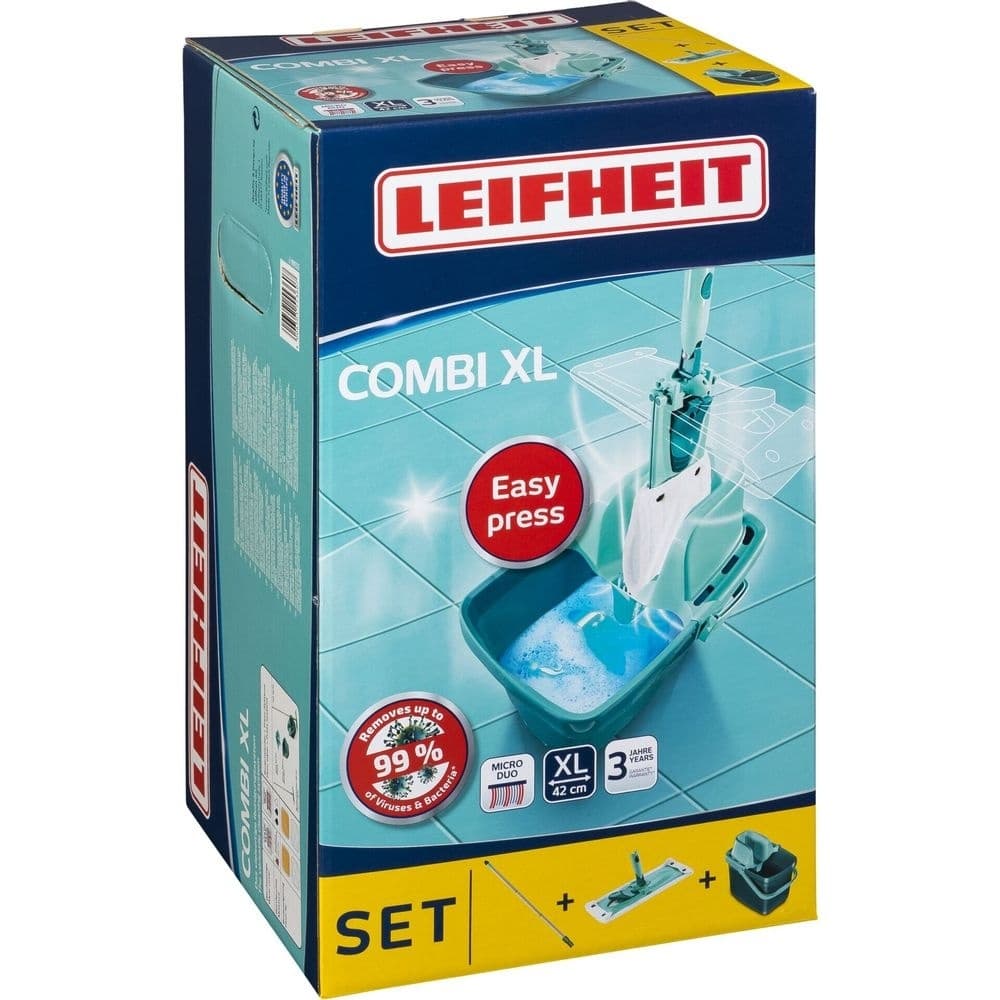 LEIFHEIT set za čišćenje + mop krpa combi xl-slika