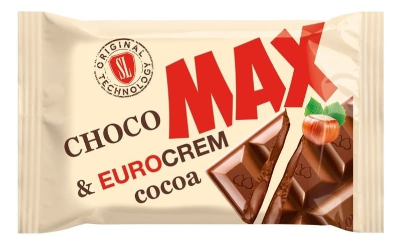 BAR CHOCO SL MAX EUROCREM KAKAO 60G-slika