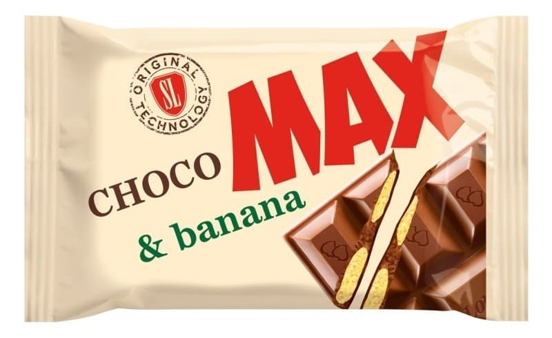 BAR CHOCO SL MAX BANANA 60G-slika