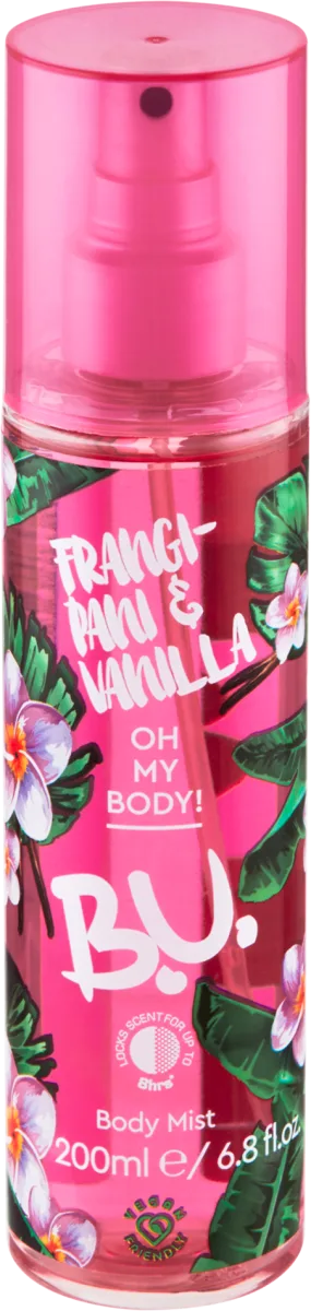 SPREJ ZA TELO FRANGIPANI&VANILA BU 200ML-slika