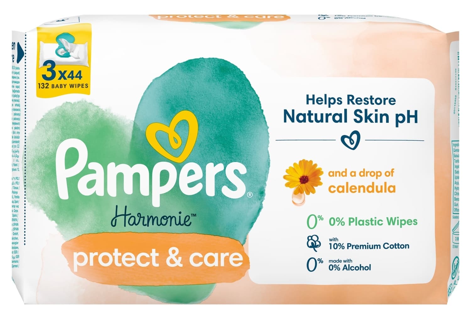 Vlaz.maramice Pampers Calendula 3x44kom-slika