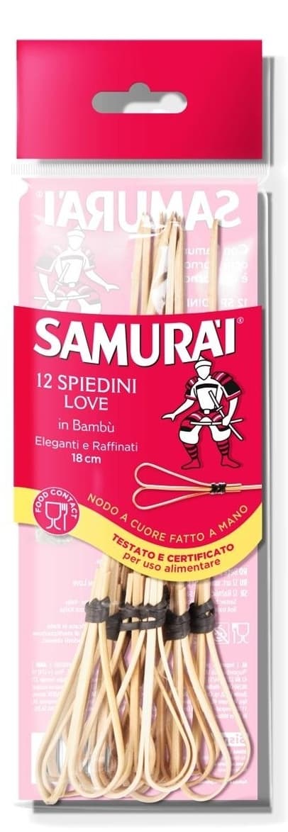 Štapići za ražnjiće SAMURAI 18cm 12kom-slika