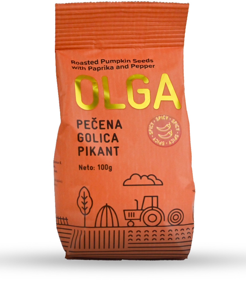 PECENA GOLICA PIKANT 100G OLGA-slika