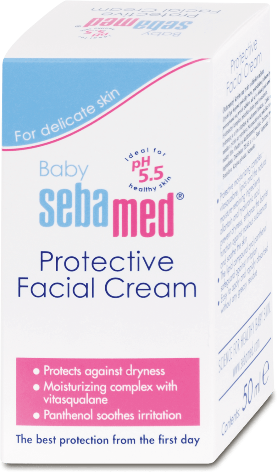 Decija zastitna krema za lice Sebamed 50-slika