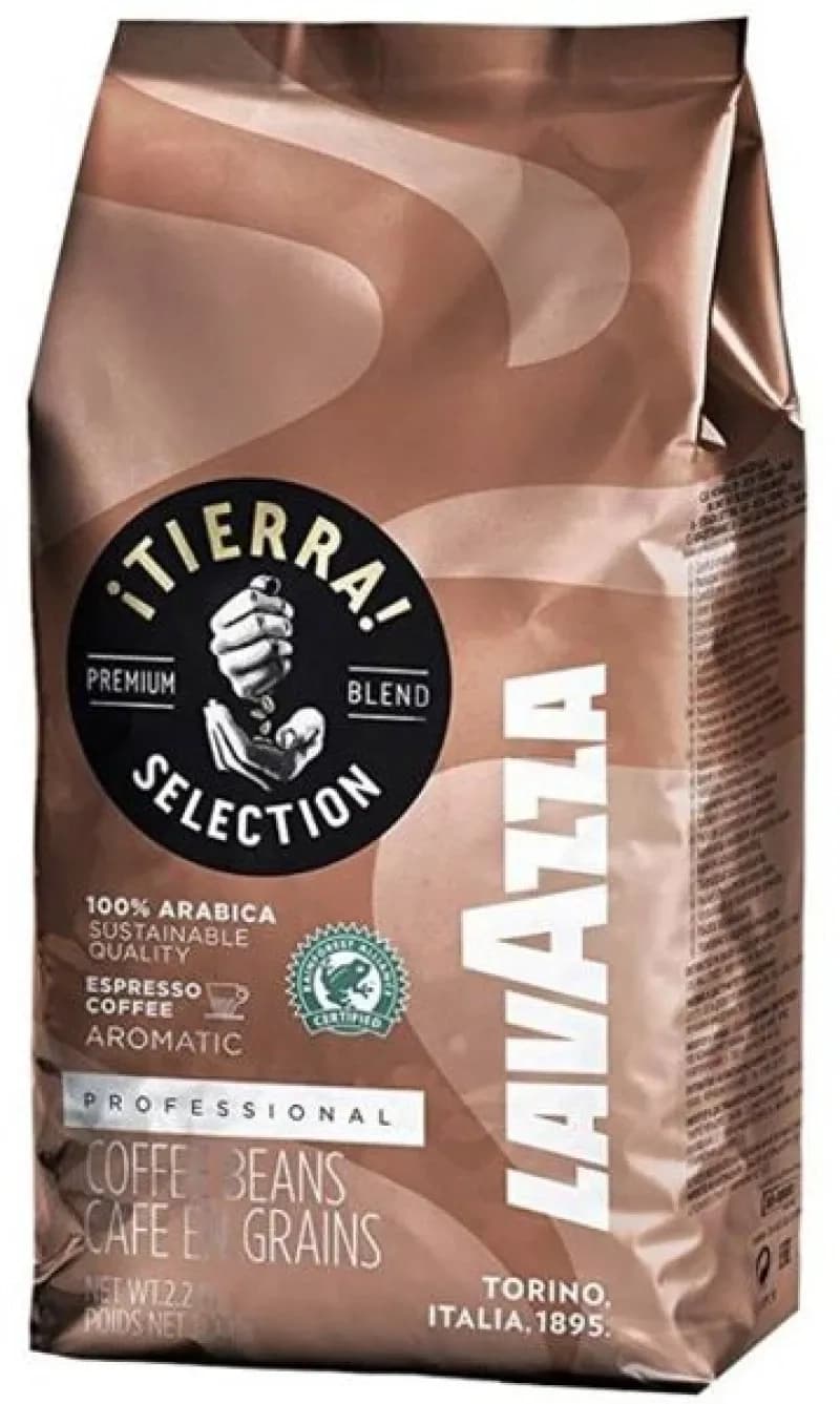 Espresso kafa LAVAZZA Tierra selection 100% Arabika u zrnu 1kg-slika