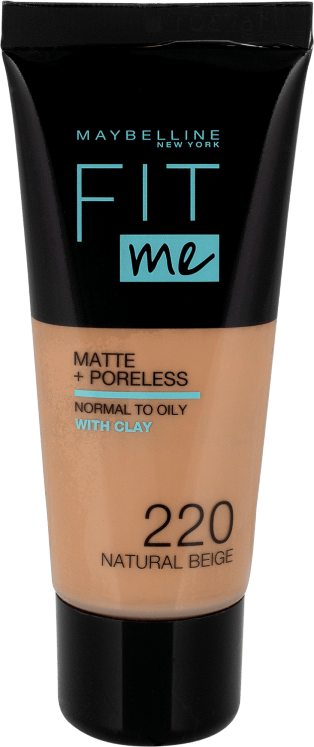 MAYBELLINE Fit me matte tečni puder 220 natural beige 30ml-slika