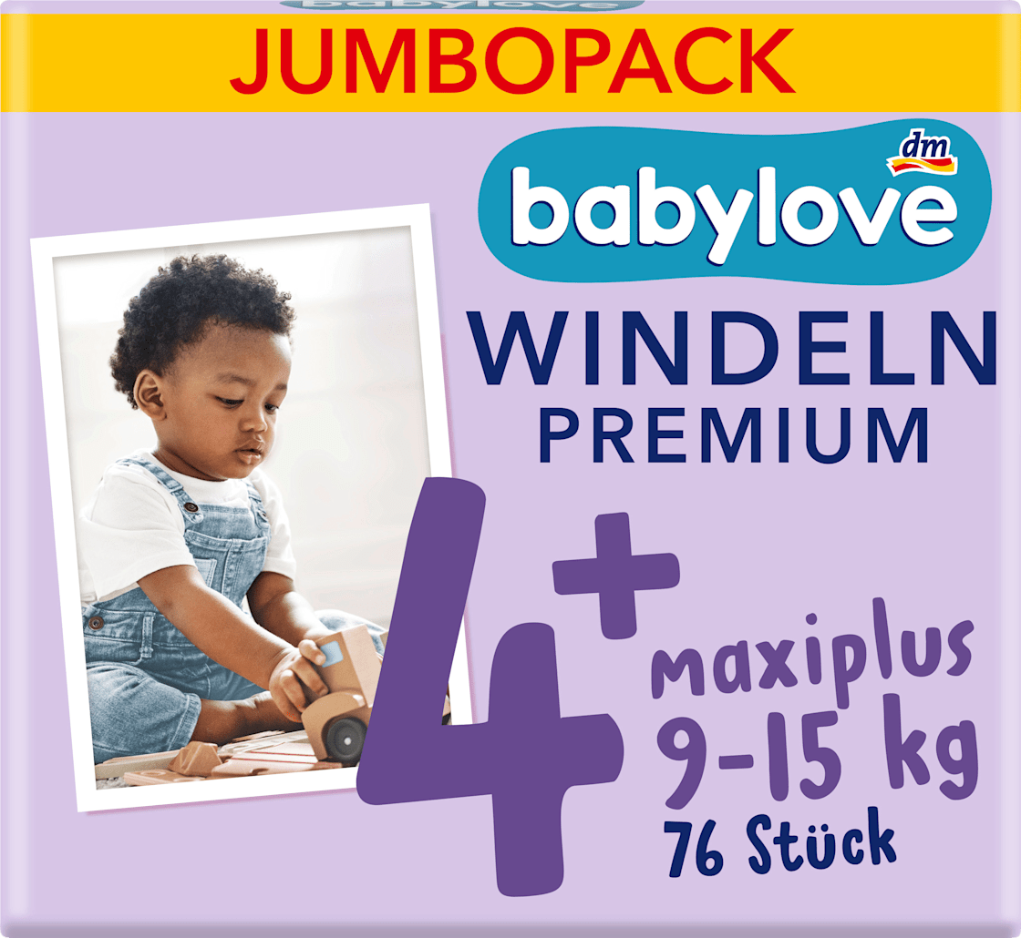 BABYLOVE pelene premium JP 4+ maxiplus 76kom-slika