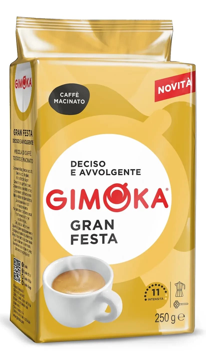 Espresso kafa GIMOKA Gran Festa mlevena 250g-slika