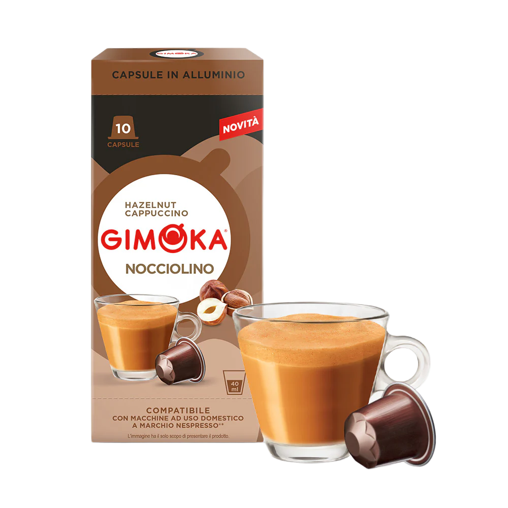 Kapsule GIMOKA Nocciolino alluminio X10 AL/T 10kom-slika