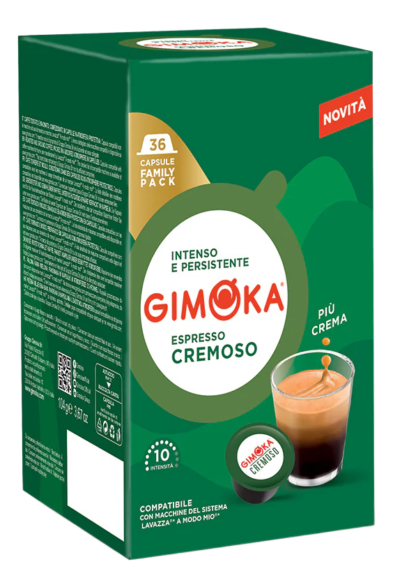Kapsule GIMOKA Cremoso espresso 36kom-slika