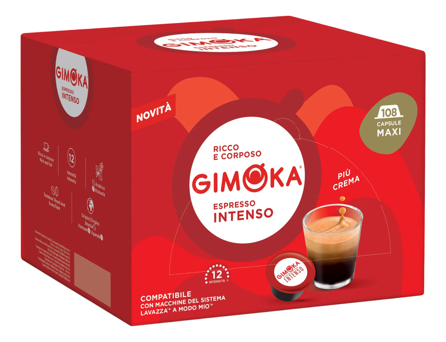 Kapsule GIMOKA Espresso Intenso 108kom-slika