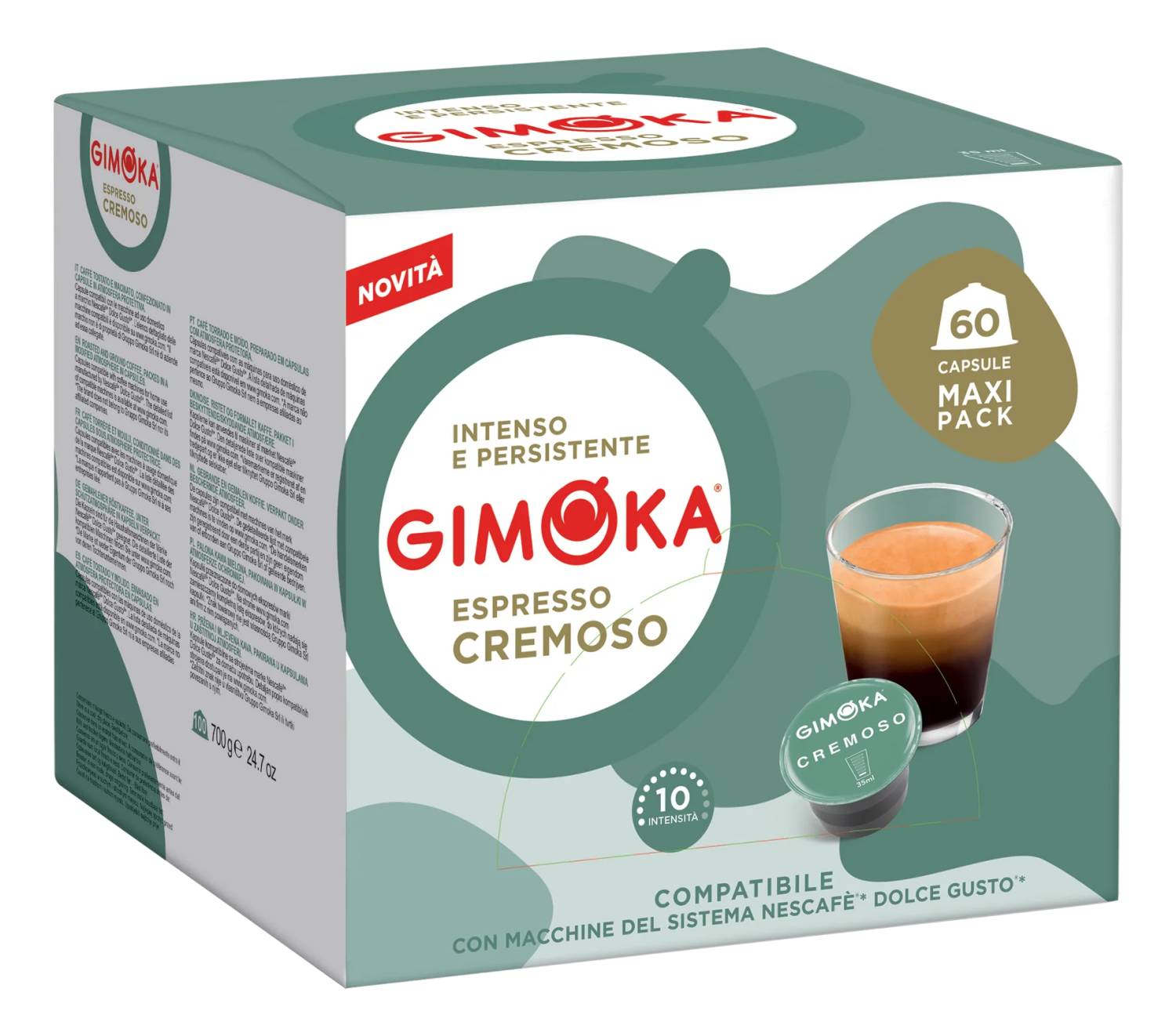 Kapsule GIMOKA Cremoso espresso 60kom-slika