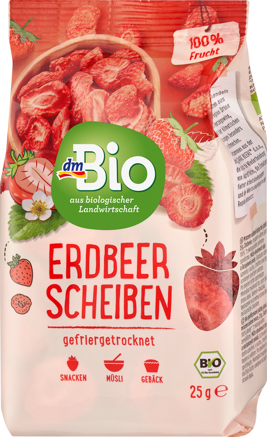 Suve jagode DM BIO 25g-slika