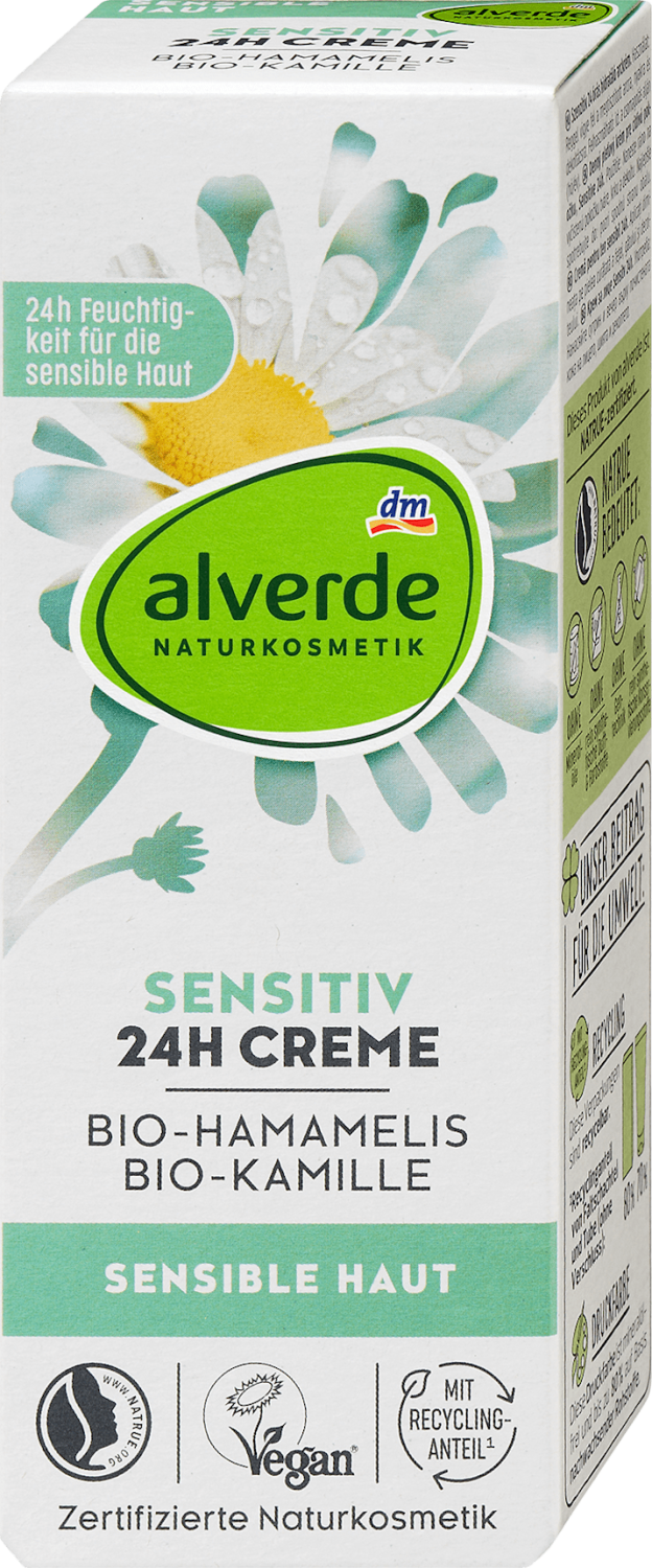 ALVERDE Sensitiv 24h dnevna krema za lice hamamelis 50ml-slika
