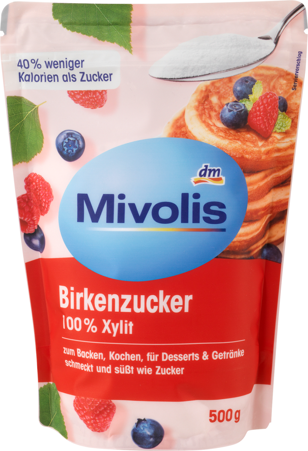 MIVOLIS stoni zaslađivač ksilitol 100% dobijen iz breze 500g-slika
