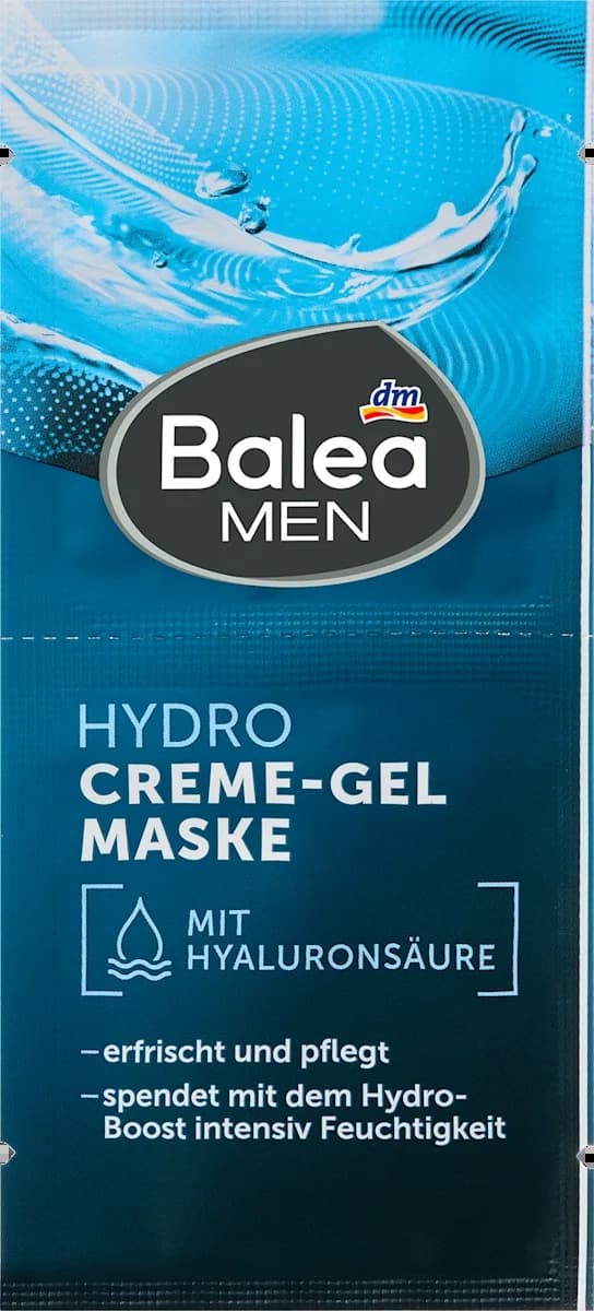 BALEA MEN Hydro krem-gel-maska za lice 16ml-slika