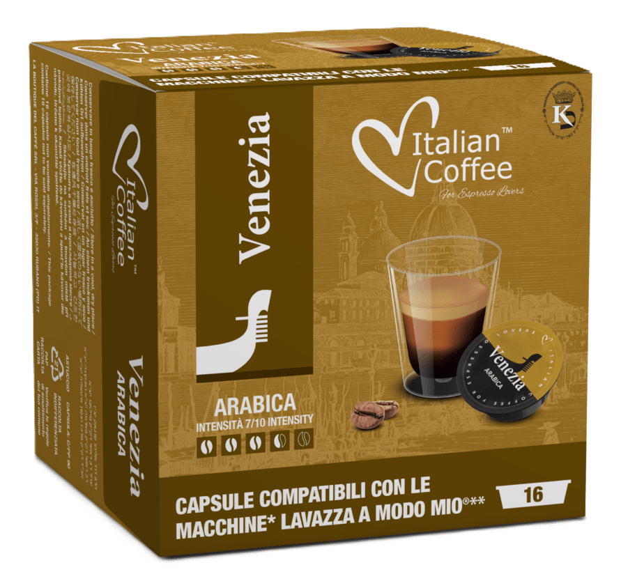 Kapsule ITALIAN COFFEE A Modo Mio Venezia Arabica 16kom-slika