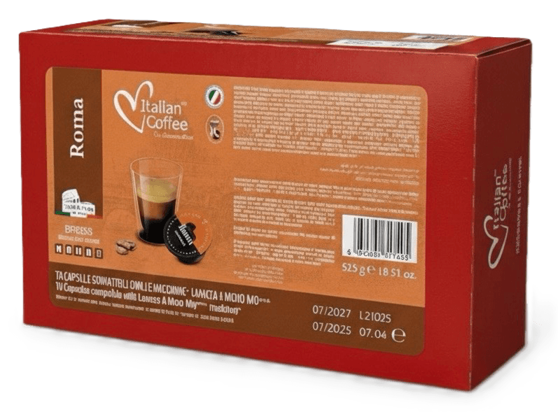 Kapsule ITALIAN COFFEE A Modo Mio Roma Espresso 70kom-slika