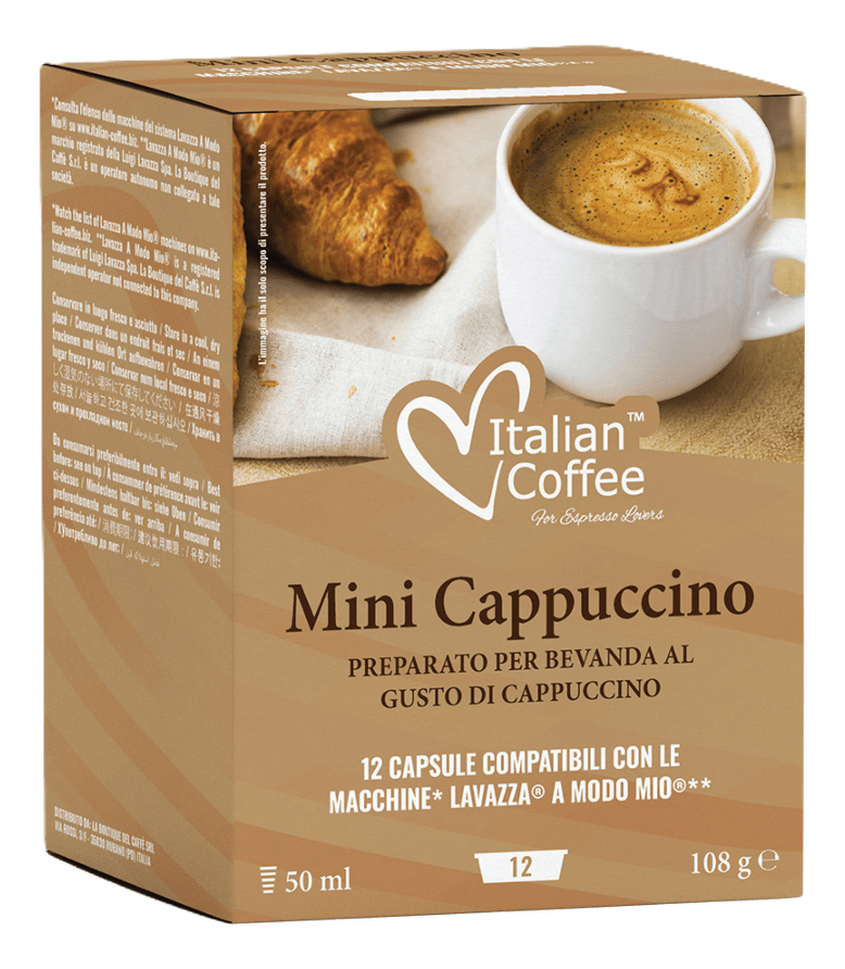 Kapsule ITALIAN COFFEE A Modo Mio mini Cappuccino 12kom-slika