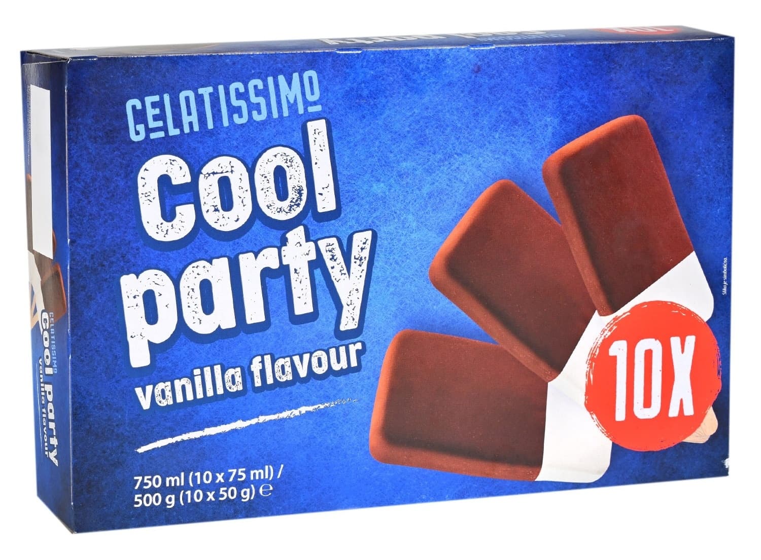 Sladoled GELATISSIMO Cool Party 10x75ml-slika