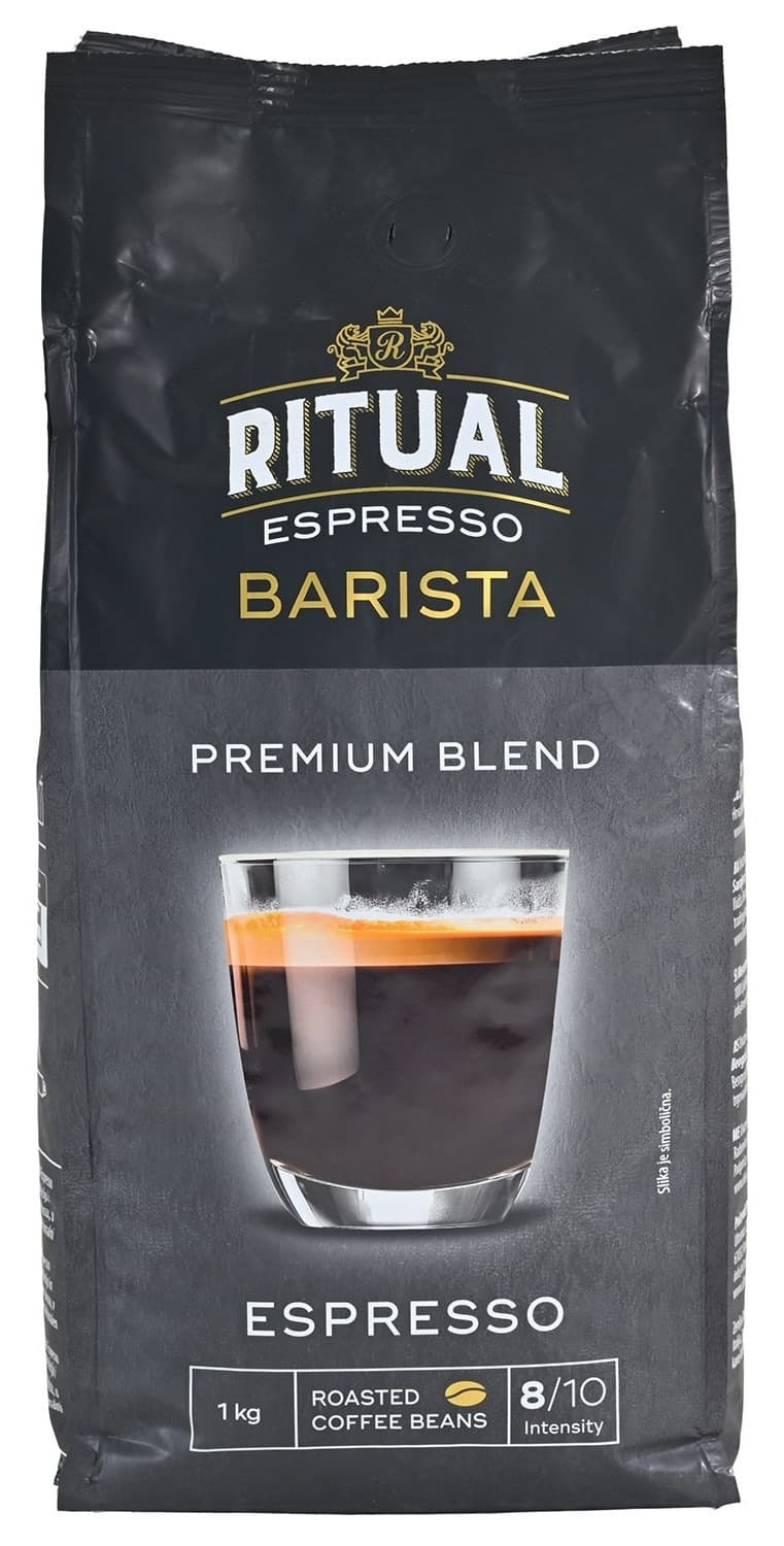 Espresso kafa RITUAL Barista zrno 1000g-slika