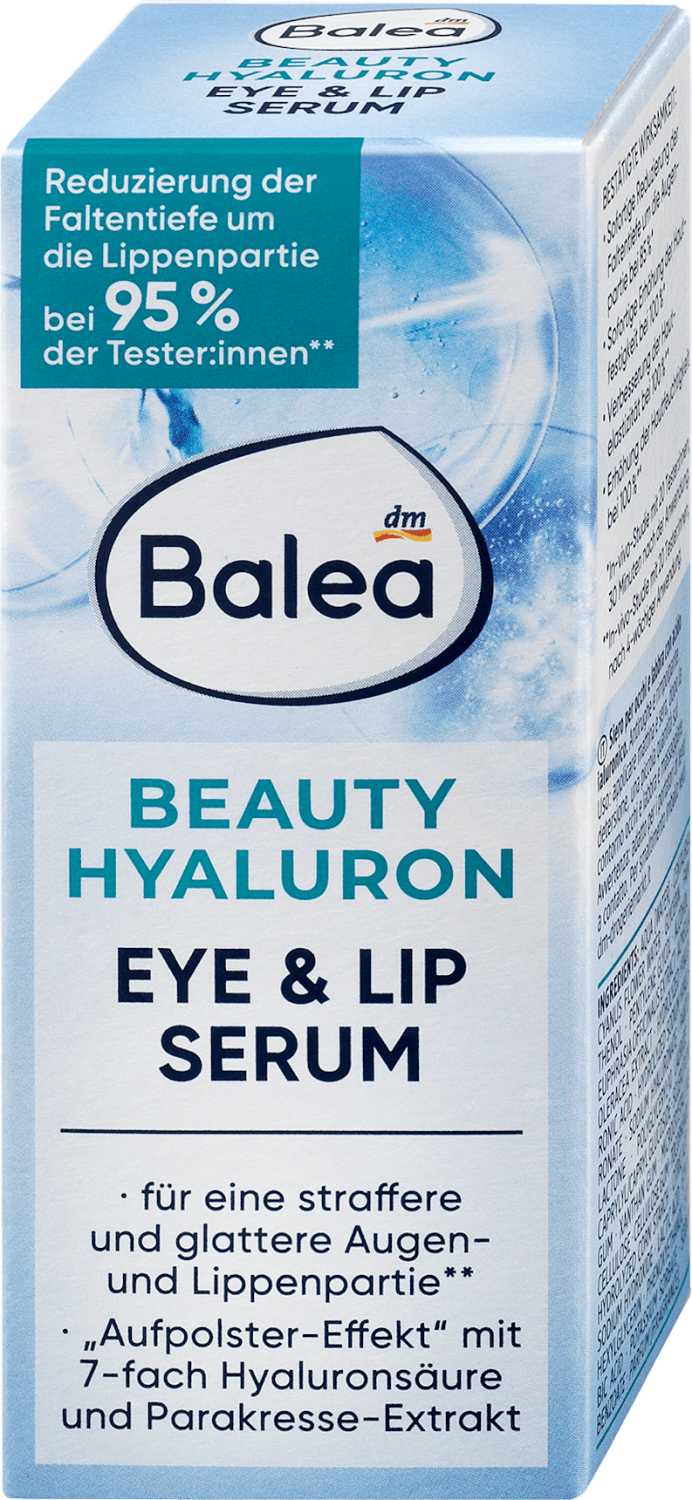 BALEA Beauty hyaluron serum za oči i usne 15ml-slika