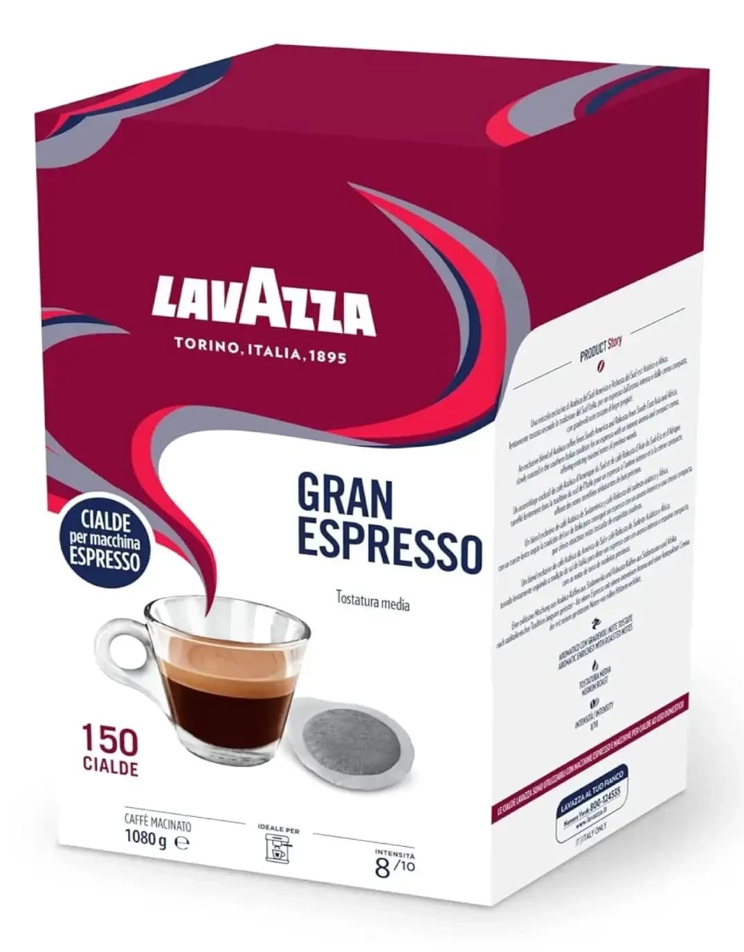 Espresso kafa LAVAZZA Gran Cialde 150kom-slika