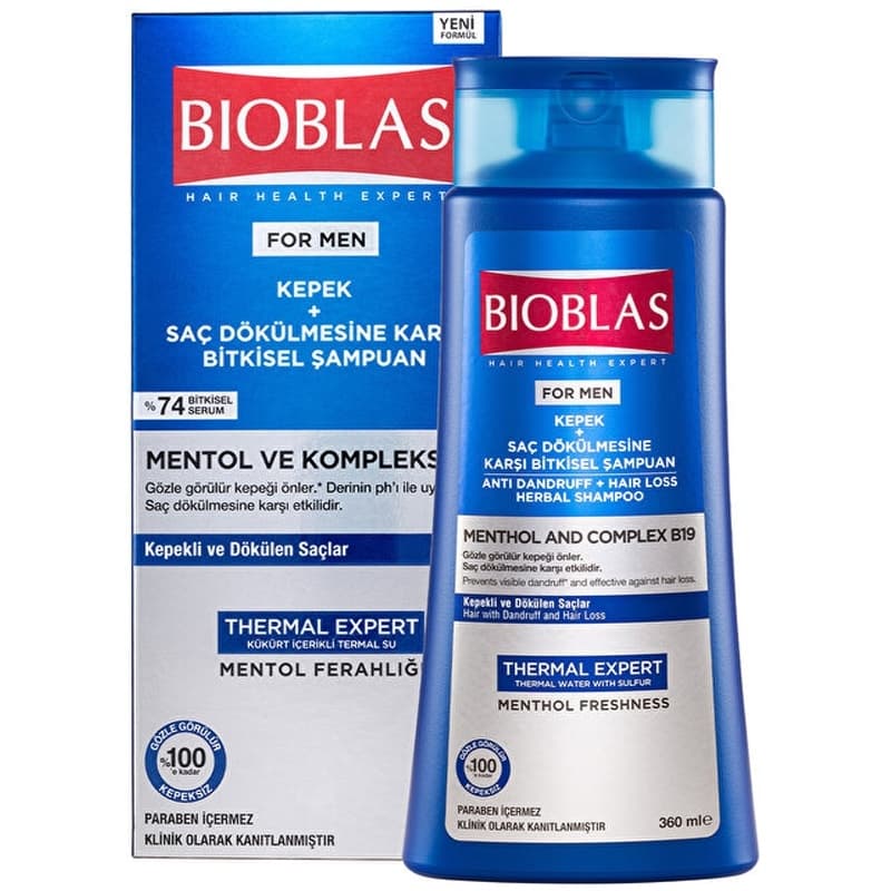 Šampon BIOBLAS za muškarce 360ml-slika
