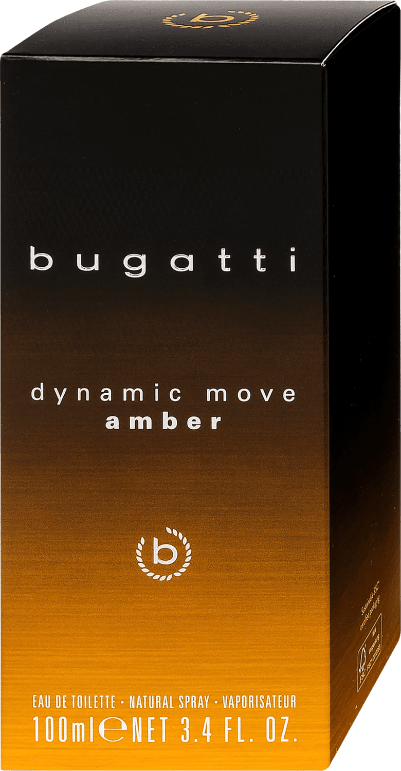 BUGATTI Dynamic move amber toaletna voda 100ml-slika