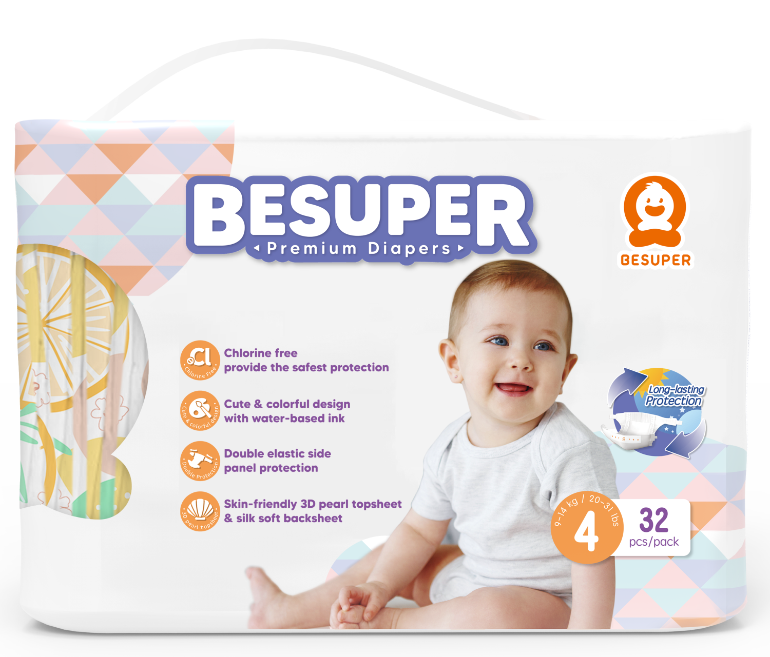 BESUPER pelene premium 4 32kom-slika
