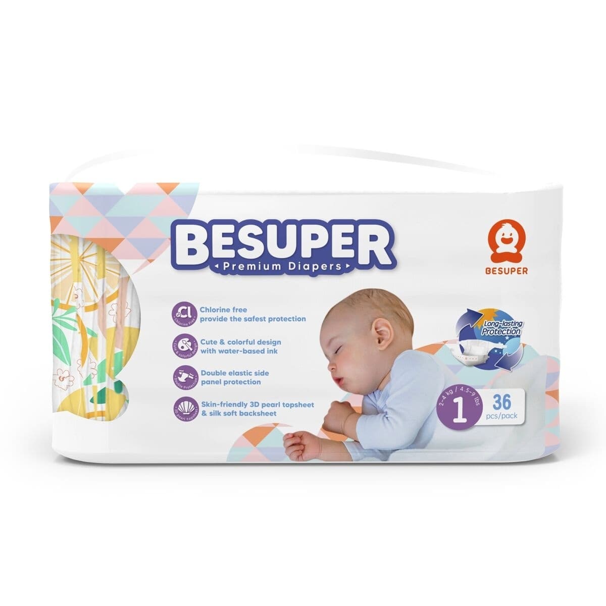 BESUPER pelene premium 1 36kom-slika