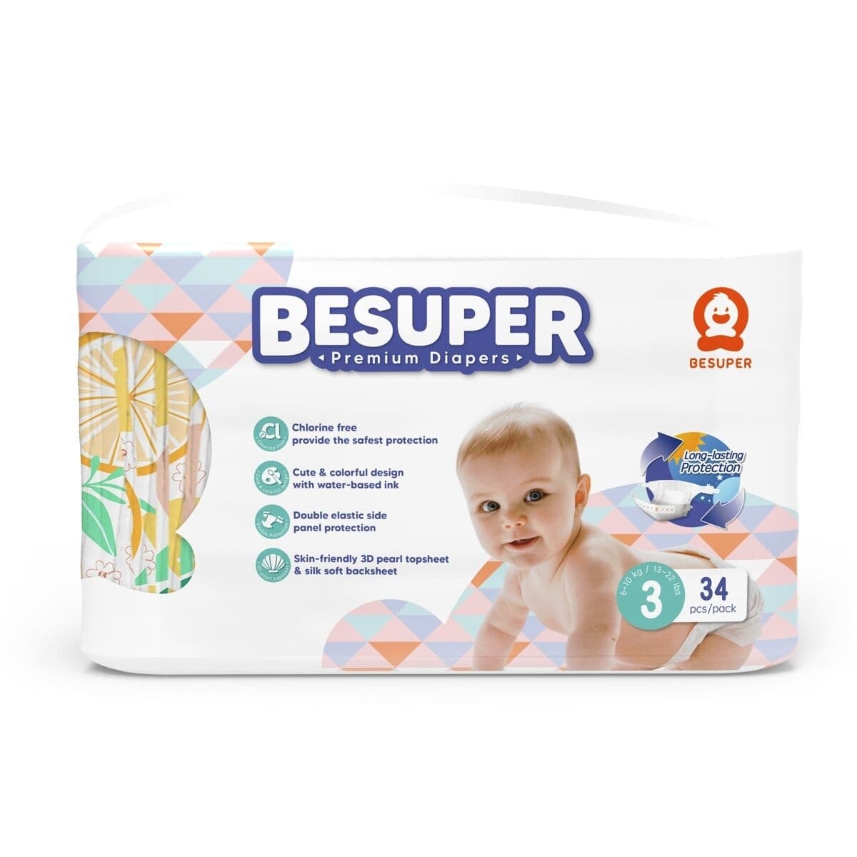 BESUPER pelene premium 3 34kom-slika