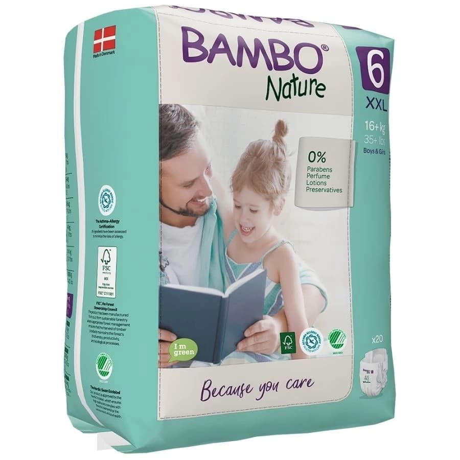 BAMBO pelene Nature Eco 6 20kom-slika