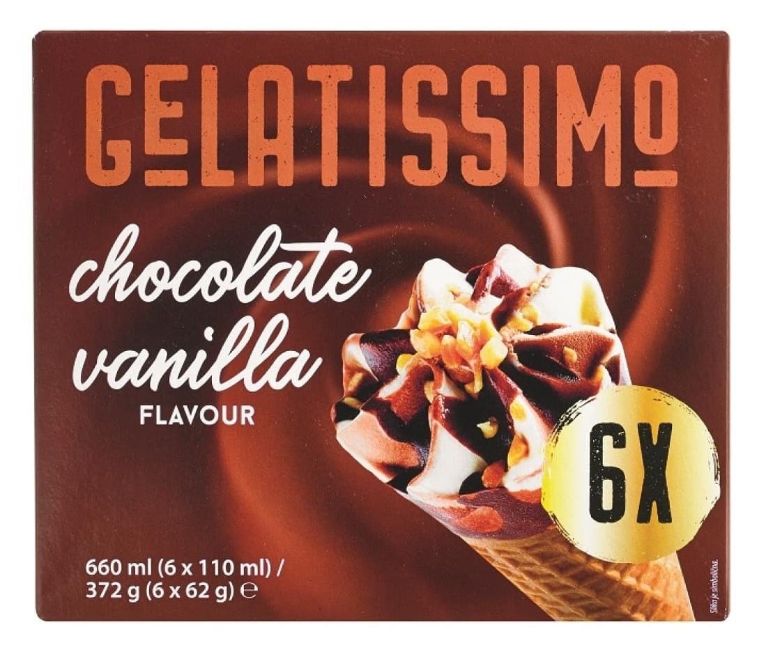 SLADOLED K VAN ČOK 6X110ML GELATIS-slika