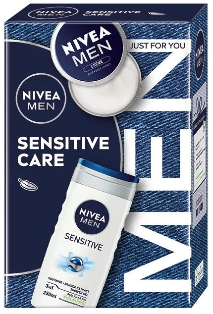 NIVEA MEN XMAS BOX SENSITIVE CARE-slika