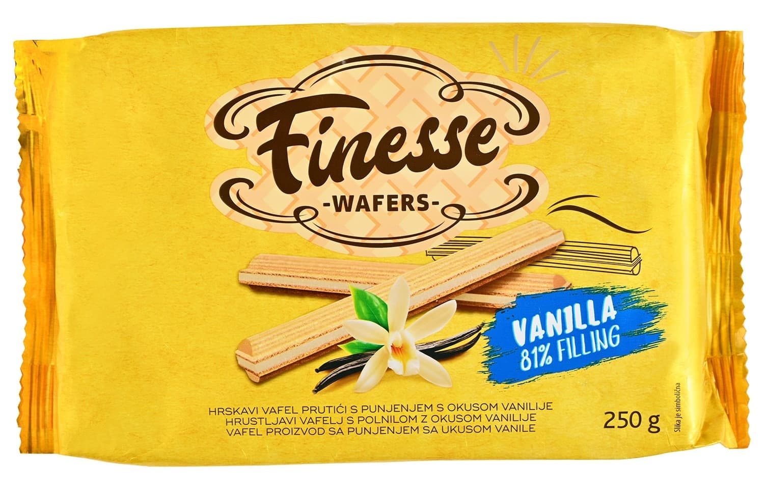 VAFL PRUTIĆI VANILA 250G FINESSE-slika
