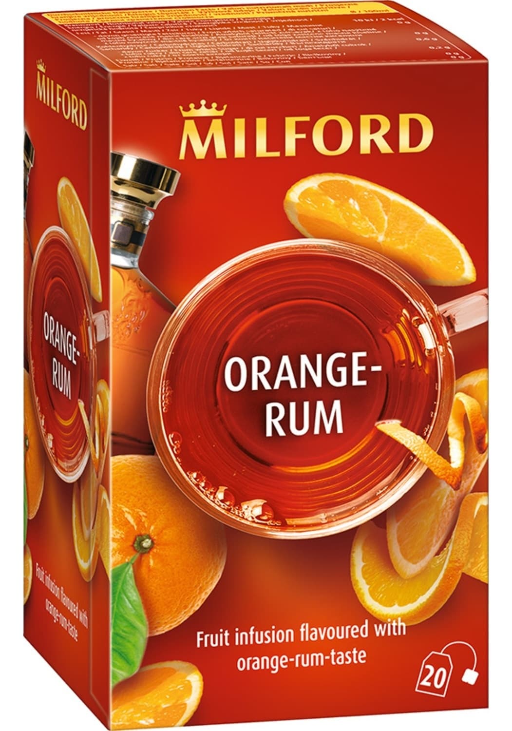 MILFORD čaj pomorandža rum 60g-slika