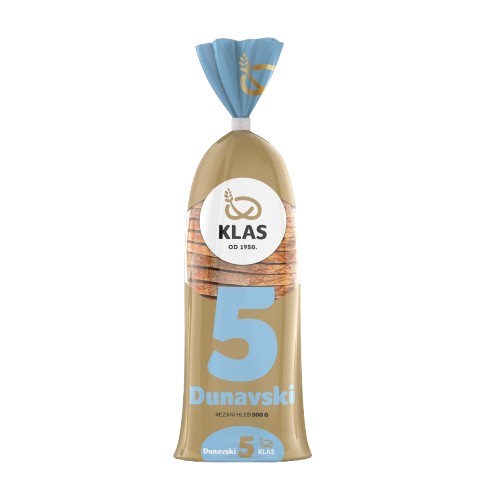 Hleb KLAS Dunavski rezani 500g-slika