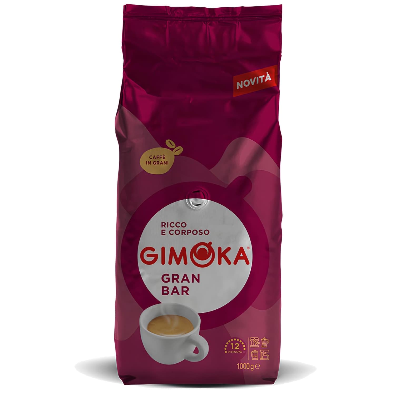 Espresso kafa GIMOKA Gran bar u zrnu 1kg-slika