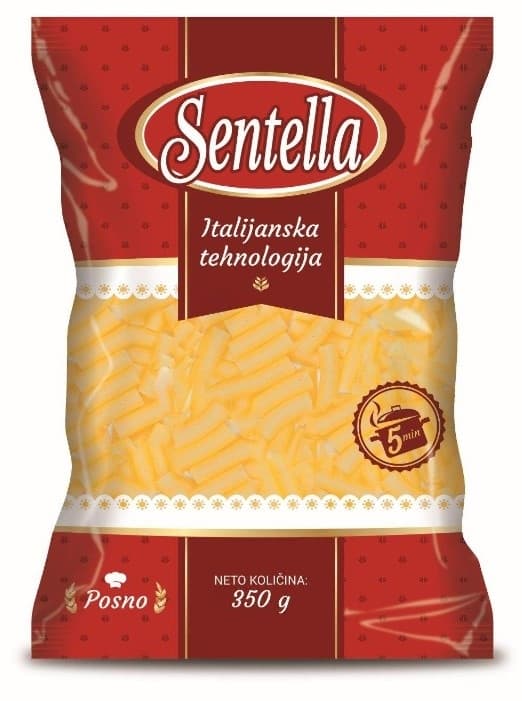 Makaroni SENTELLA sečena 350g-slika