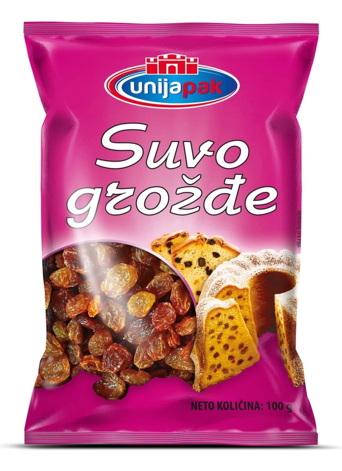 SUVO GROZDJE 100G UNIJAPA-slika