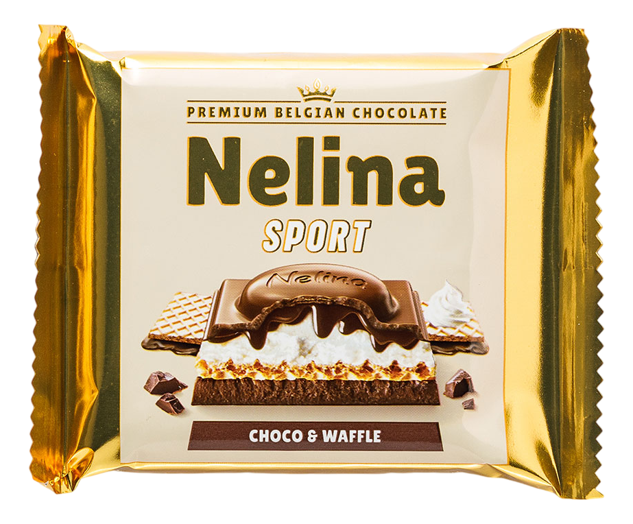 Cokolada sport waffle Nelina 55g-slika