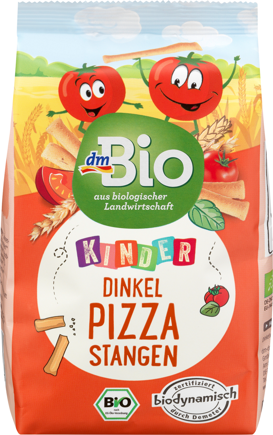 DM BIO Kinder štanglice od spelte za decu pizza 80g-slika