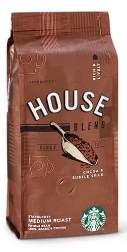 Espresso kafa STARBUCKS House Blend u zrnu 250g-slika