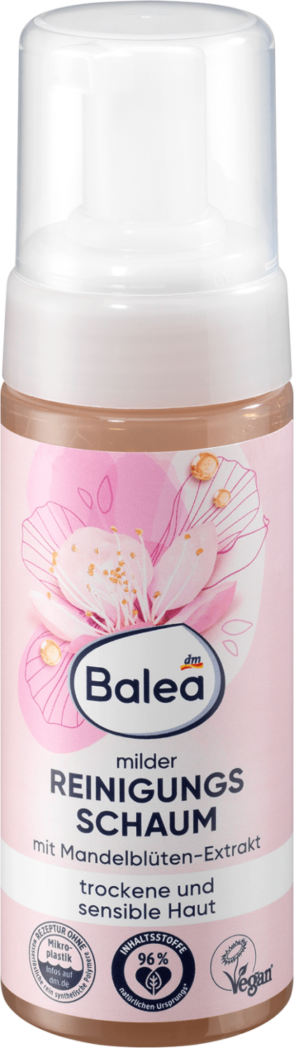 BALEA pena za čišćenje osetljive kože lica bademov cvet 150ml-slika