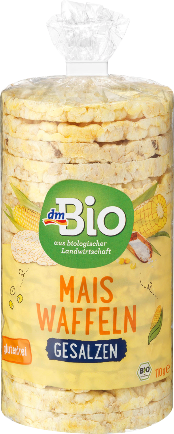 Kukuruzne galete DM BIO slane 110g-slika