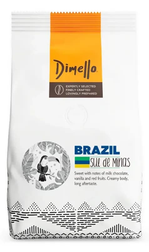 Espresso kafa DIMELLO Brazil u zrnu 250g-slika