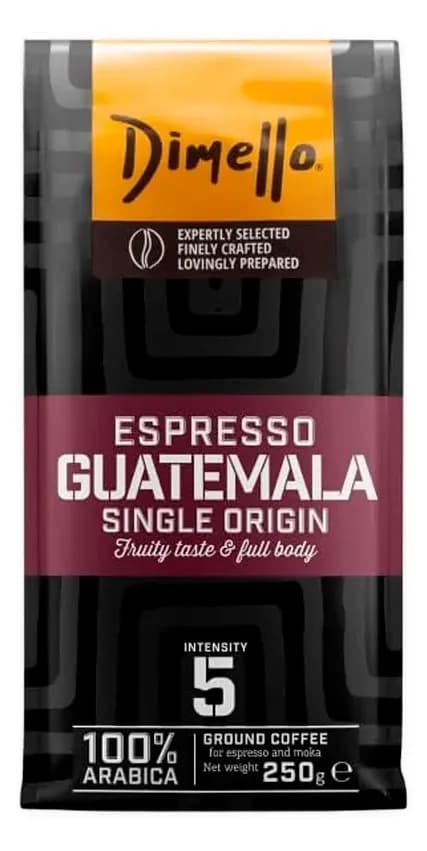 Espresso kafa DIMELLO Guatemala mlevena 250g-slika