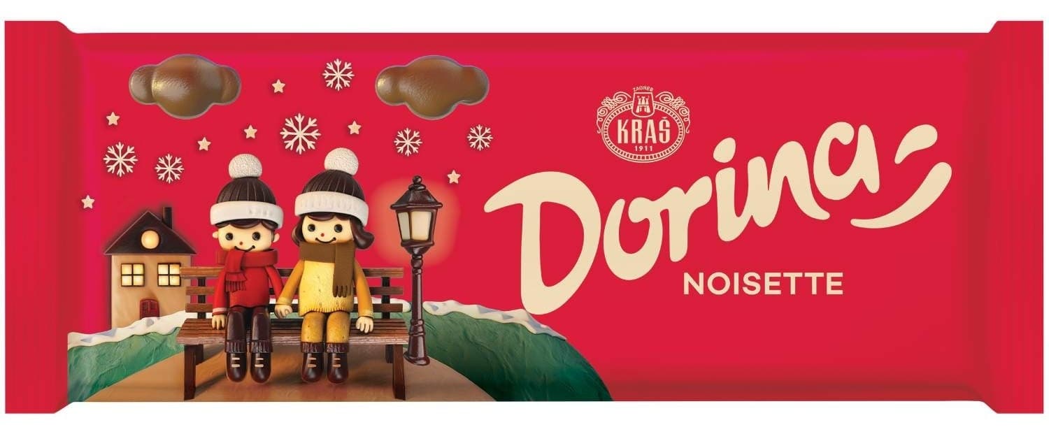 370256 Dorina čokolada noisette 160g-slika