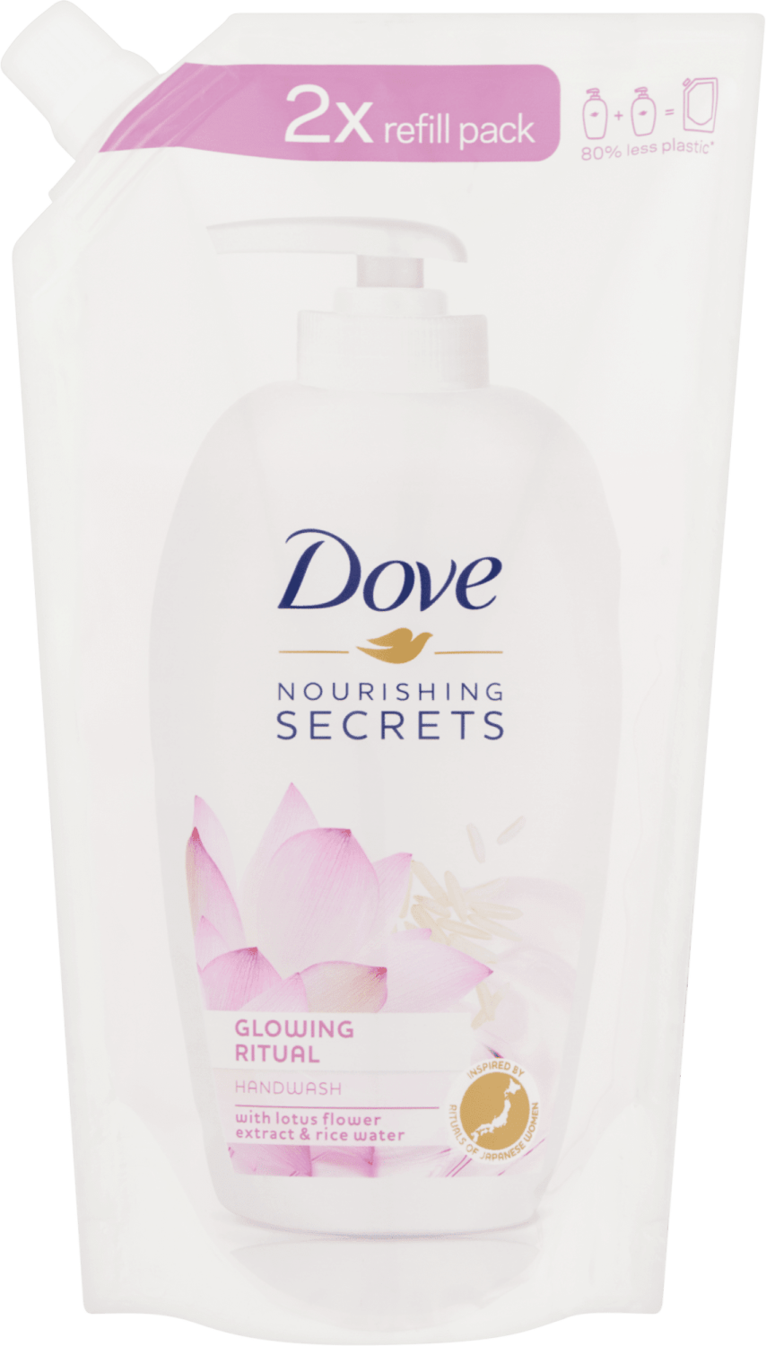SAPUN TEČ DOVE LOTUS REFFIL 500ML-slika